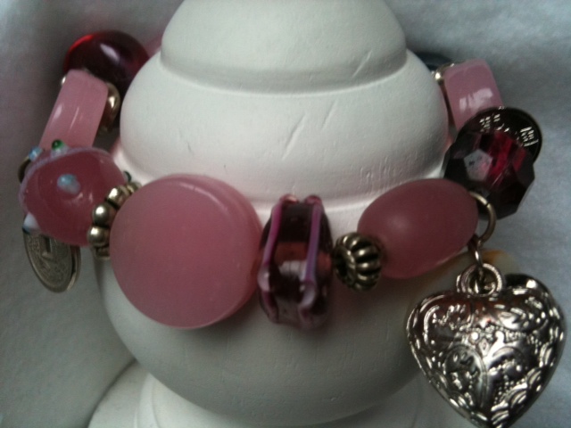 armband roze